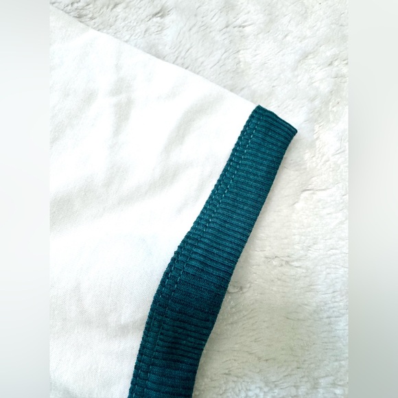 NWT- The Laundry Room x Coca Cola Revolve Thirsty Partner Graphic Ringer Tee - Picture 6 of 11